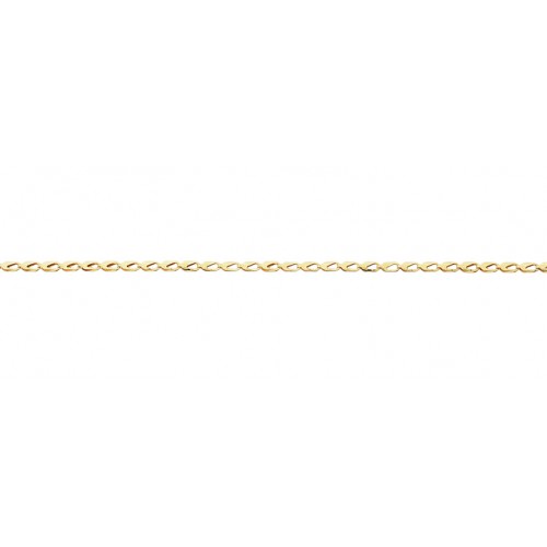  Bracelet or jaune 10kt -7,25" VI60-7
